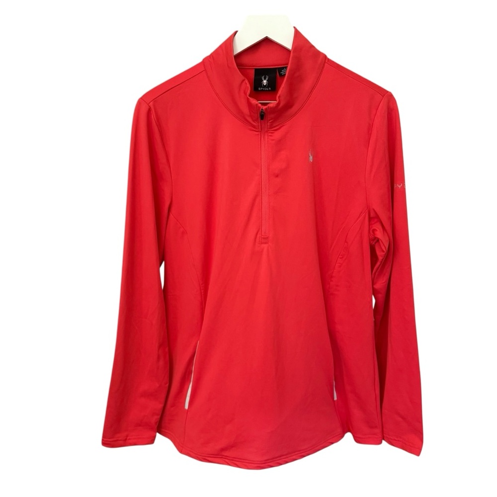 Spyder Prospect Half Zip T-Neck Athletic Softshell Pullover Sweatshirt Large